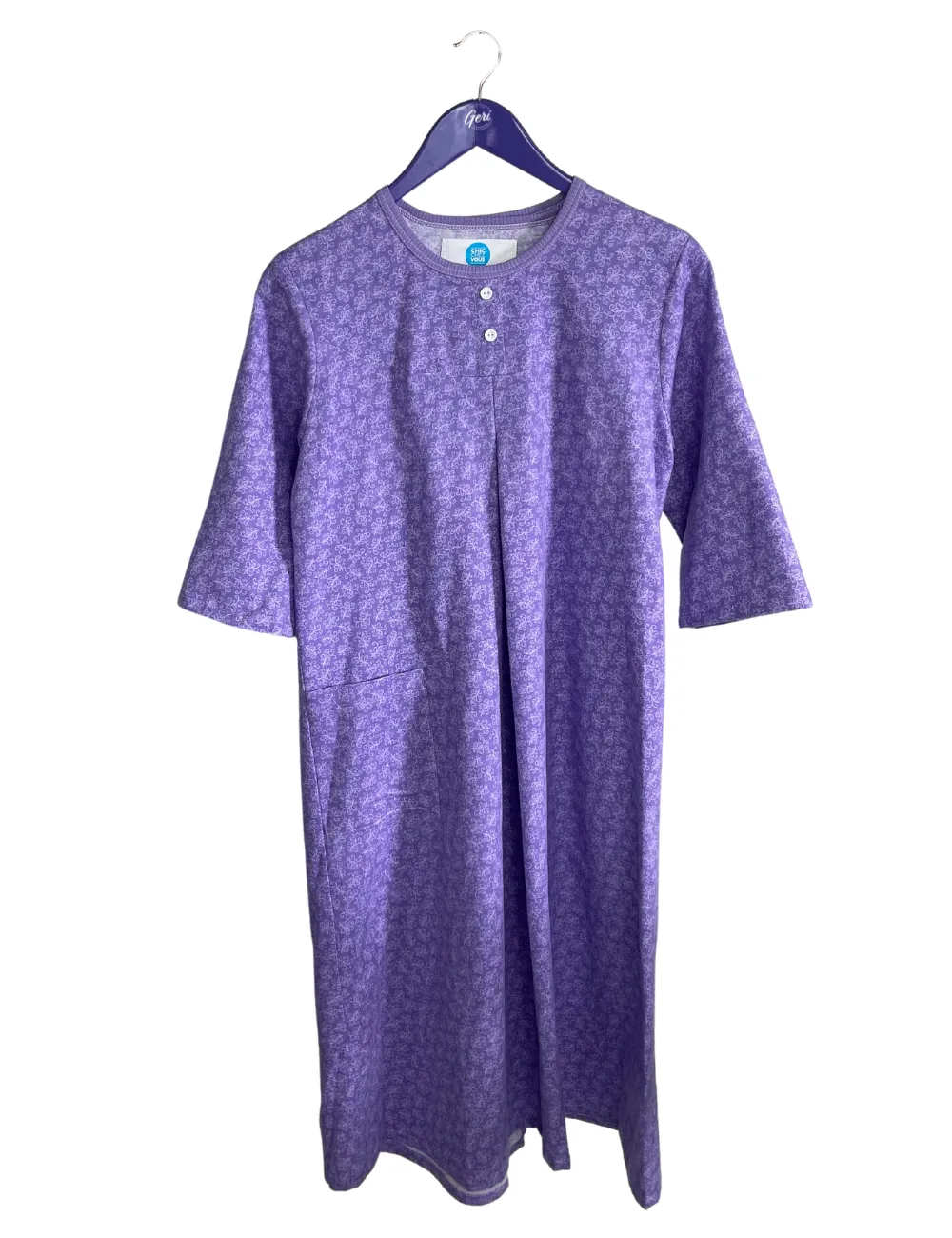 Adaptive Flannel Nightgown