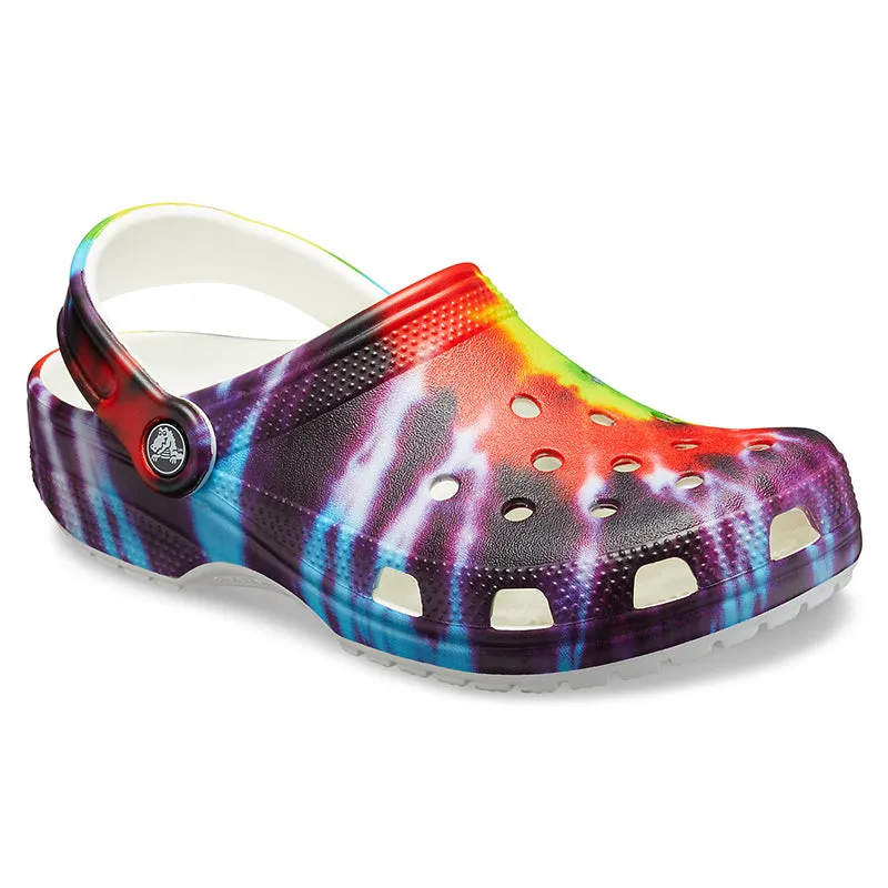 Adult Classic Clog in Tiedye