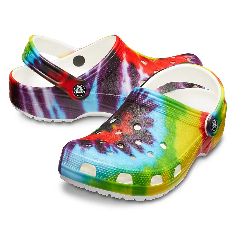 Adult Classic Clog in Tiedye