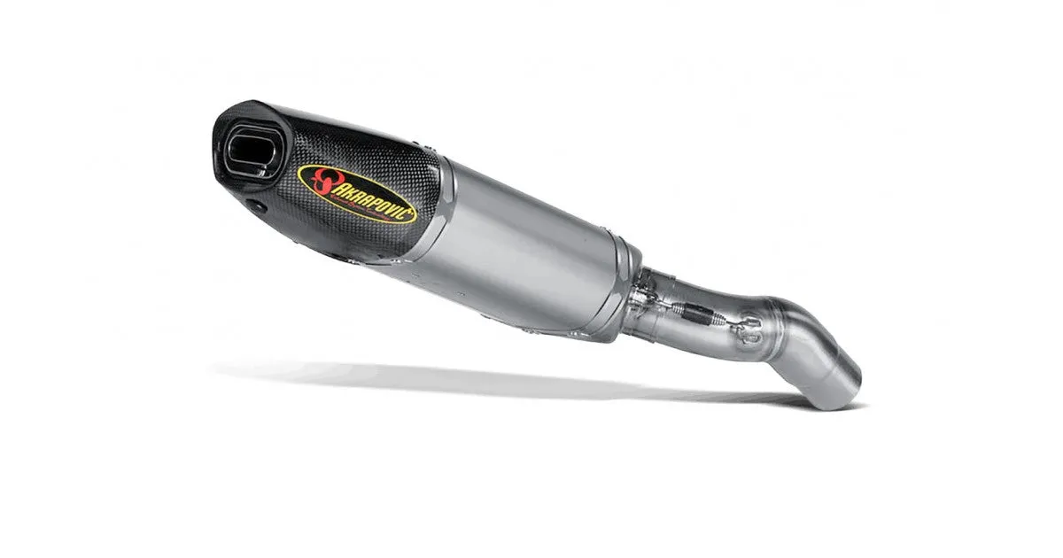 AKRAPOVIC S-K6SO5-HACT Slip-On Line (Titanium) Kawasaki Ninja ZX-6R 2007-08