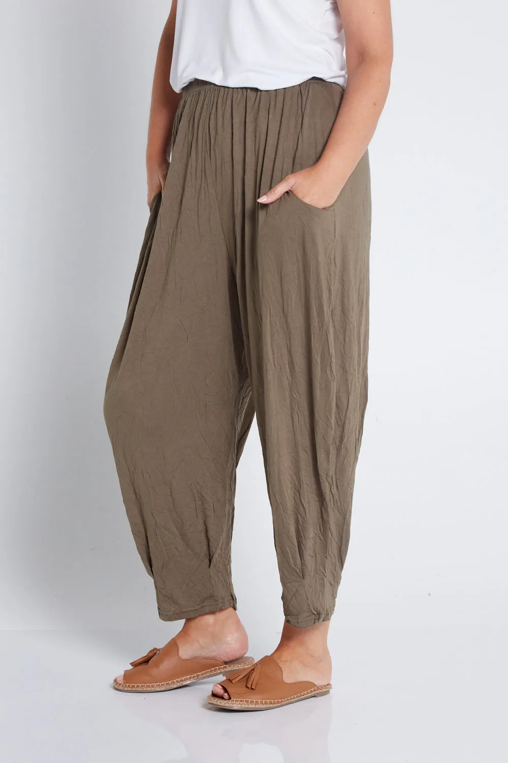 Alisha Pants - Khaki