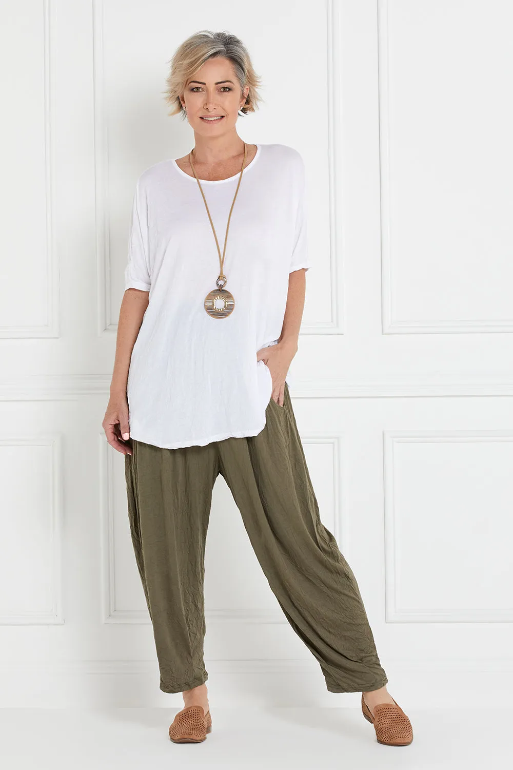 Alisha Pants - Khaki