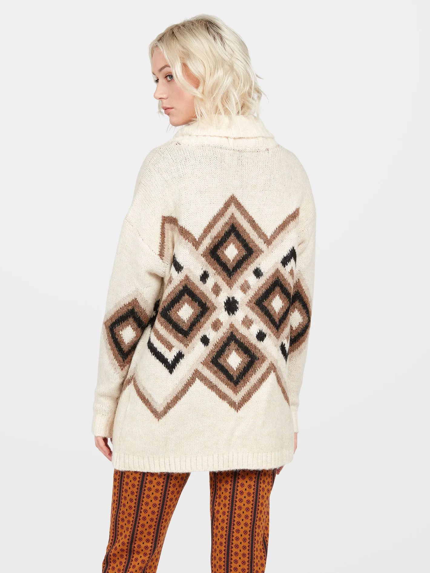 Aw Peow Cardigan - SAND