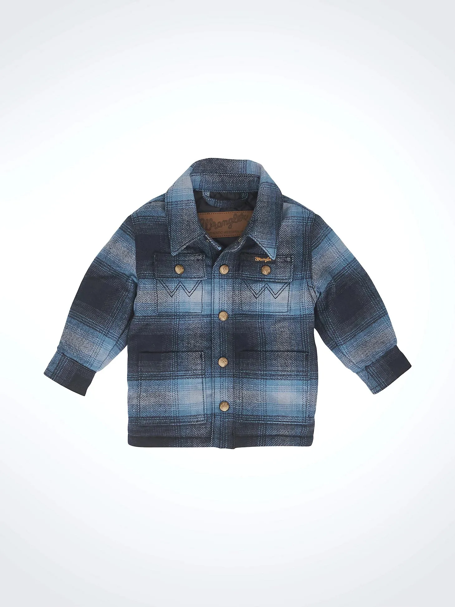 Baby Boy's Wrangler Flannel Shirt Jacket