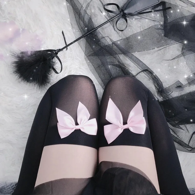 Basic Bow Stockings