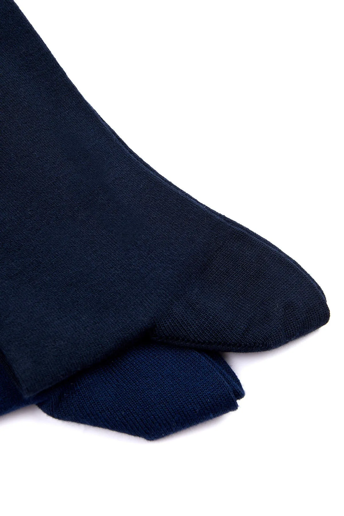 Basic Navy-Light Navy Bamboo Socks