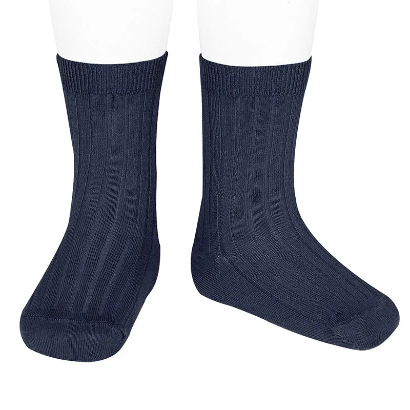 Basic Ribbed Socks