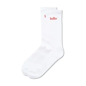 Basic Socks, White  