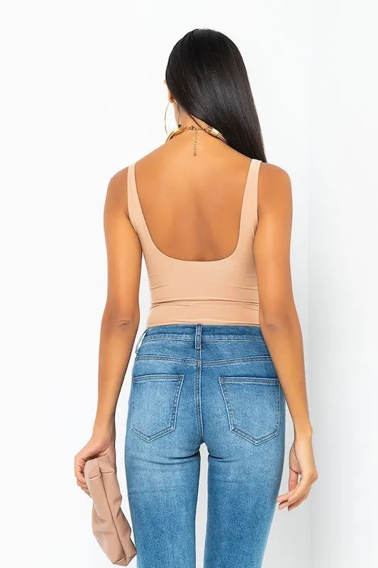 Basic Tank Solid Bodysuit