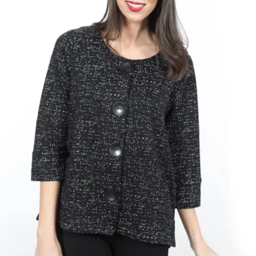 Black & White Dot Jacket (Only XS   S Left)