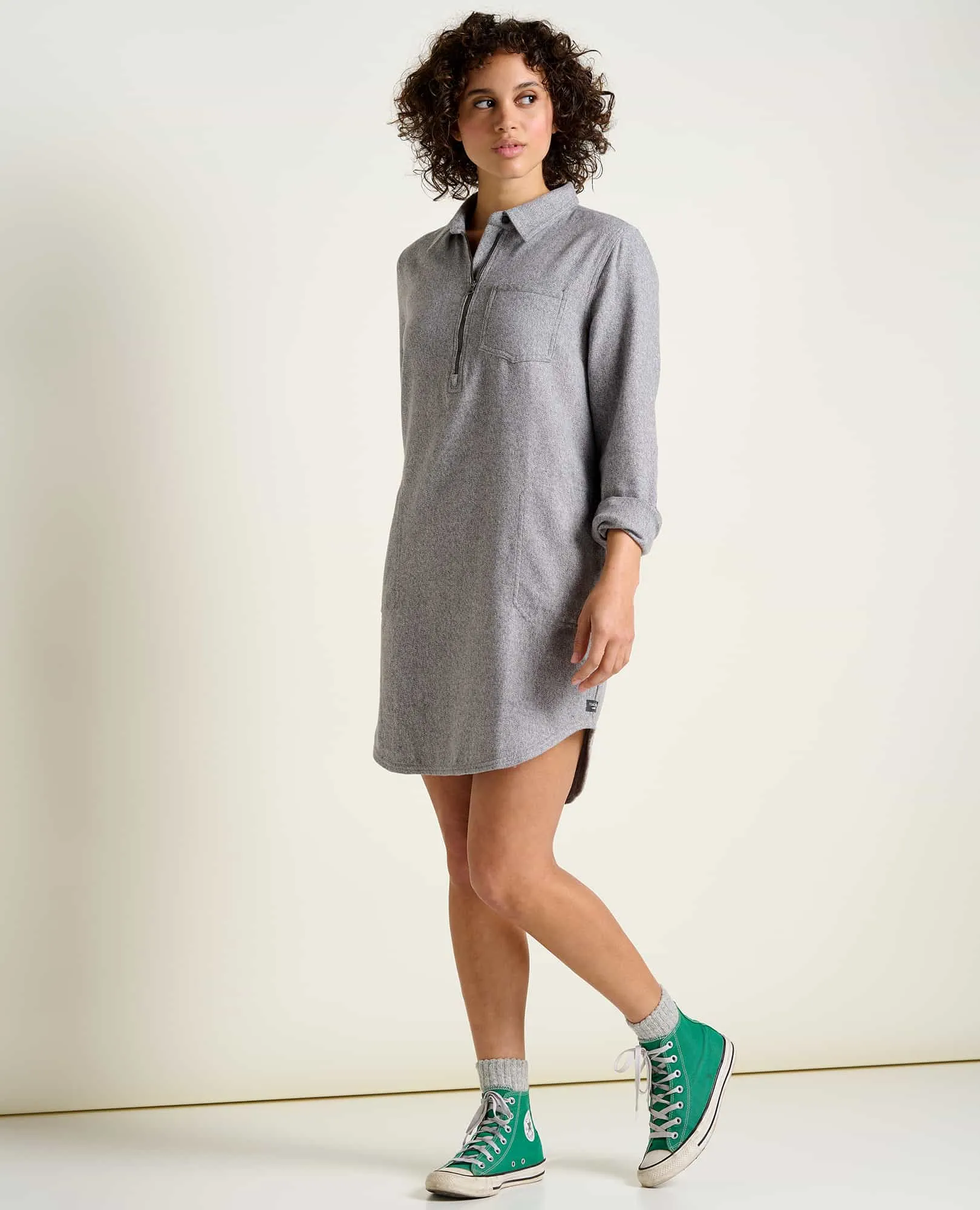 Bodie Quarter Zip Dress