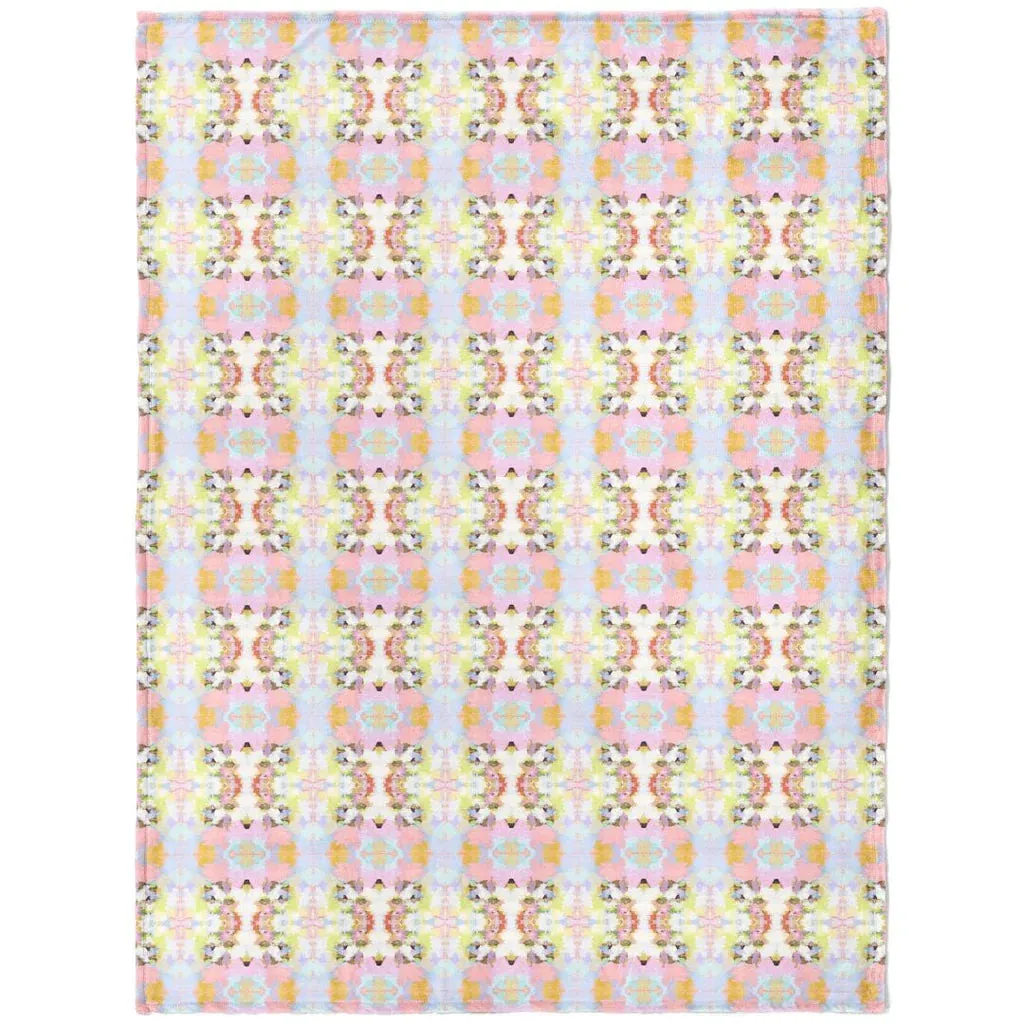 Brooks Avenue Pink Fleece Blanket