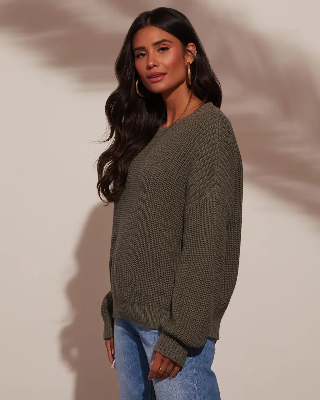 Bundle Leisure Chunky Knit Sweater