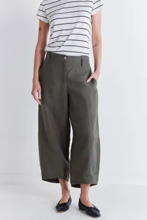 Carefree Wide Leg Linen Pants