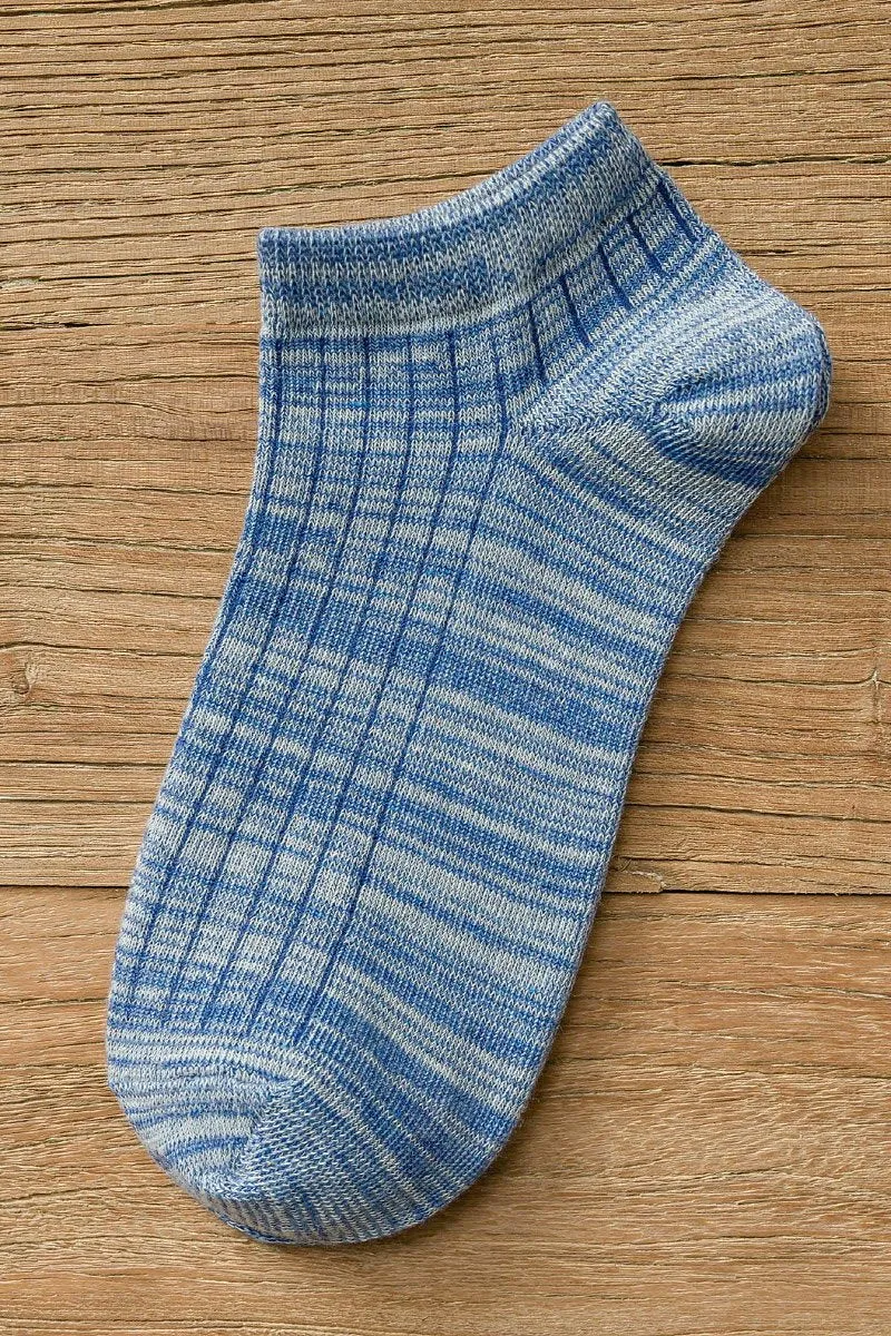 CASUAL SOLID COLOR BOAT SOCKS