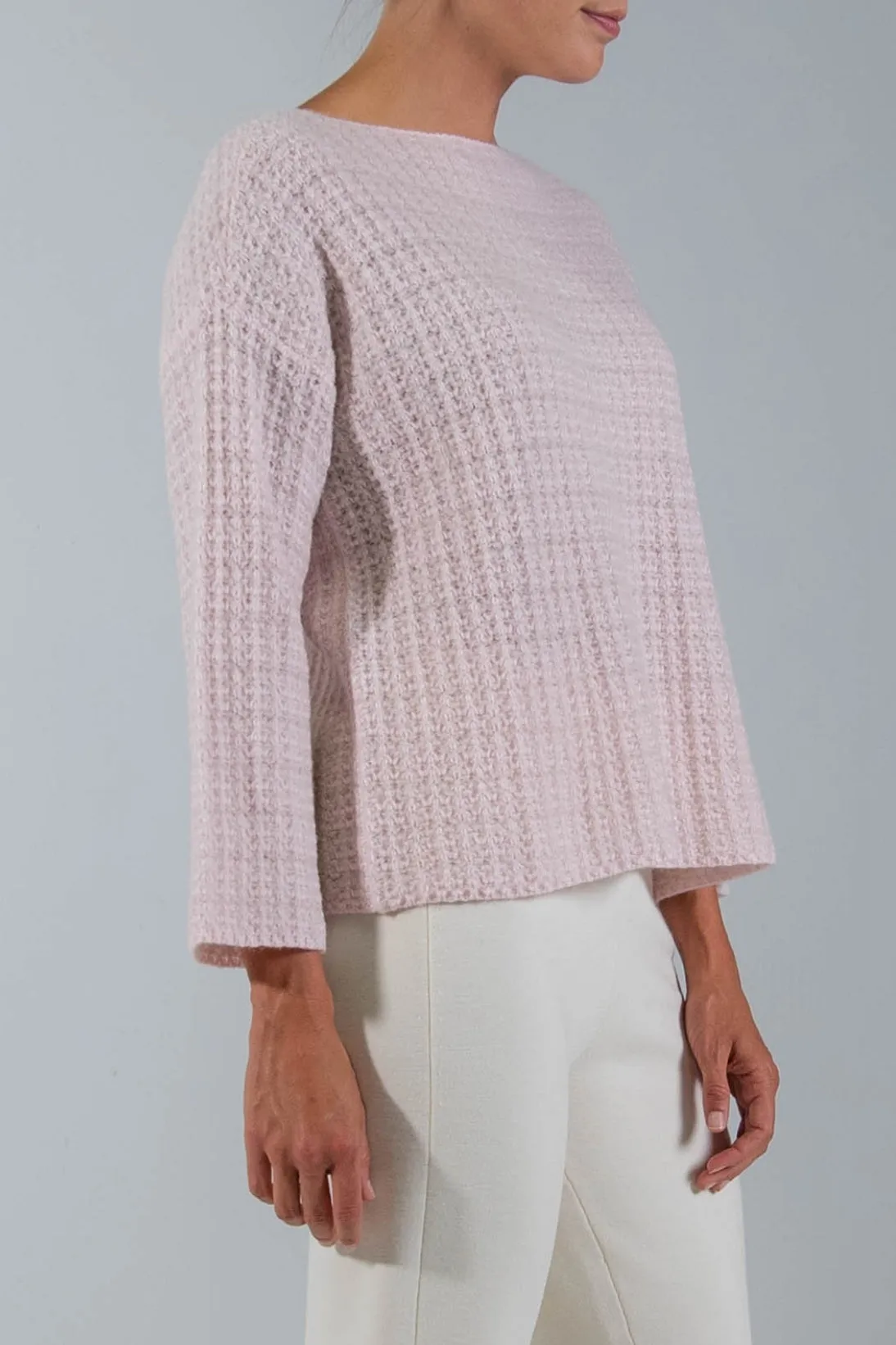 CHUNKY CLOUD RIB SWEATER