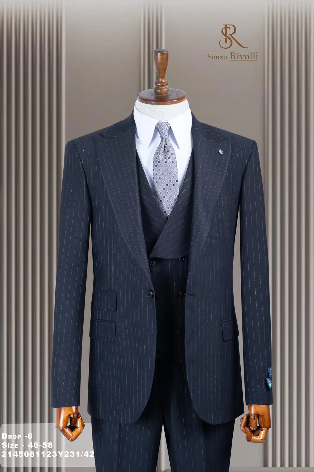 Classic 3 Piece Suit.