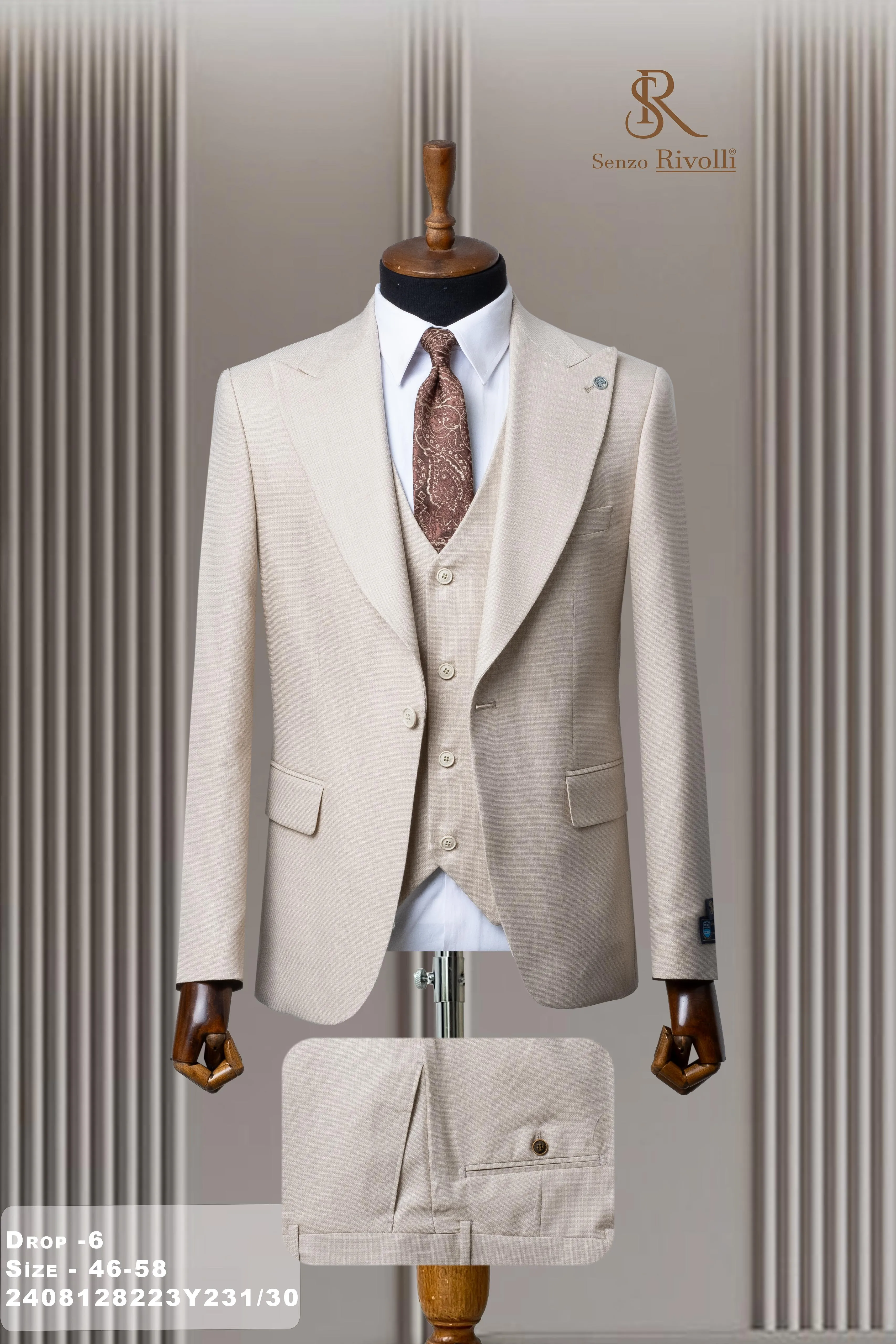 Classic 3 Piece Suit.