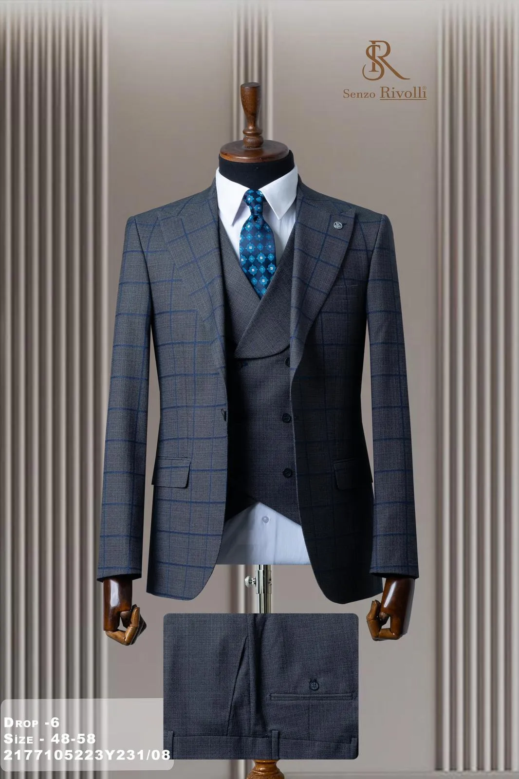 Classic 3 Piece Suit.