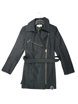 Coat Peacoat By Michael By Michael Kors In Grey, Size: S