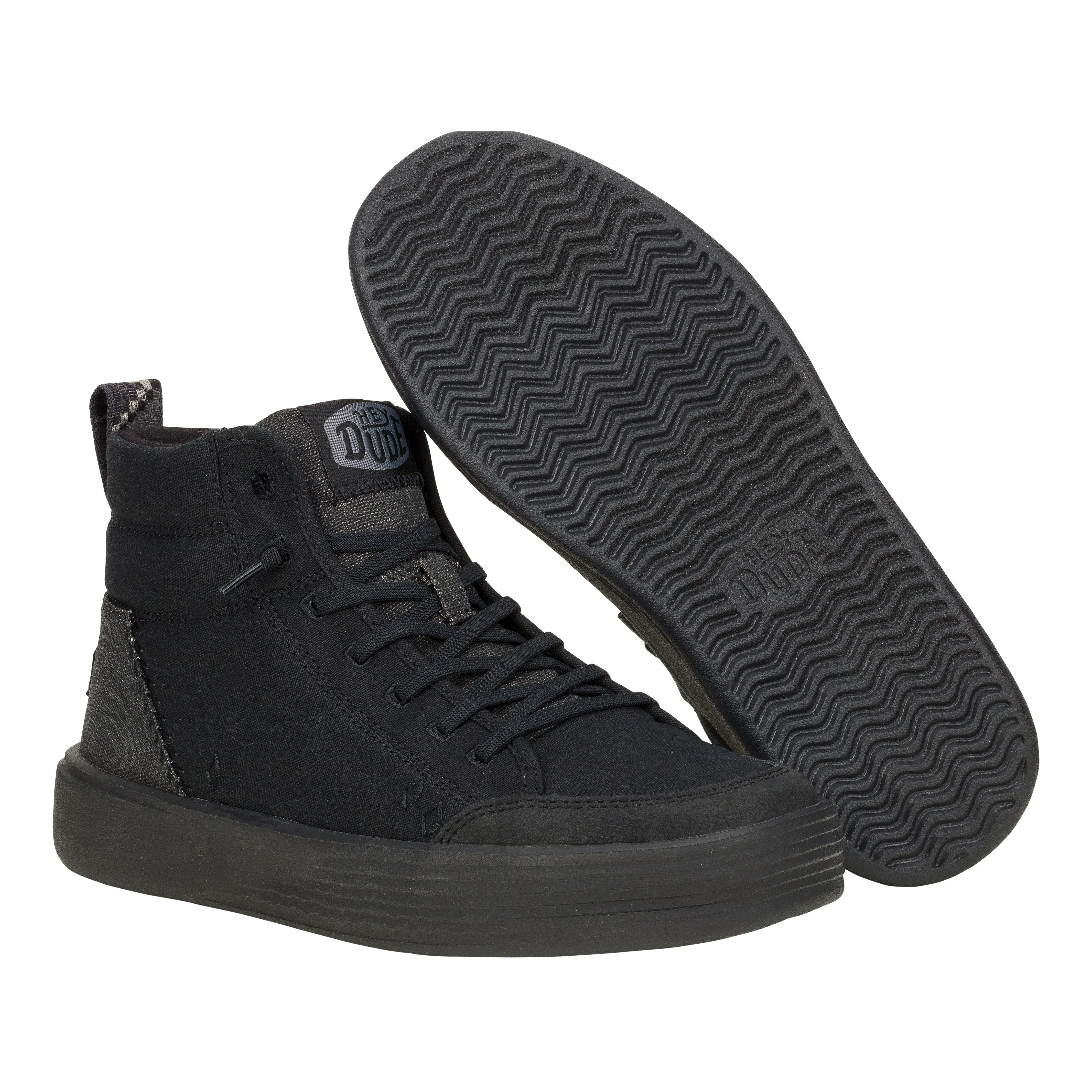 Cody Hi Womens Canvas - Black/Black