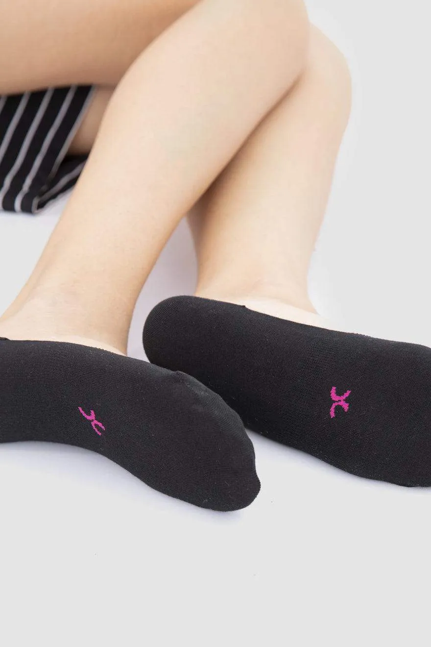 Cotton Solid Socks - 3 Pairs