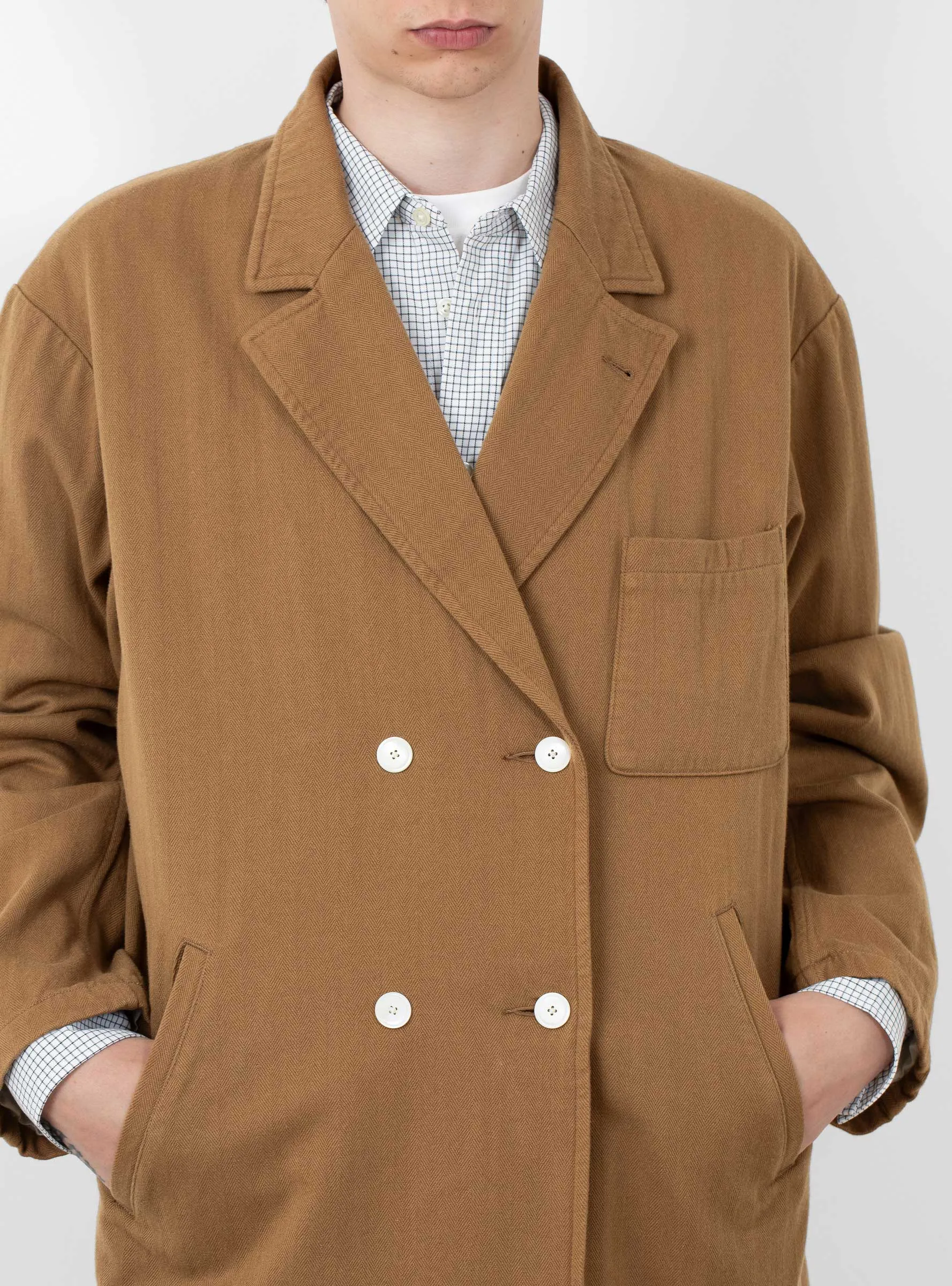 Cotton Wool Newport Jacket Ocean Sand