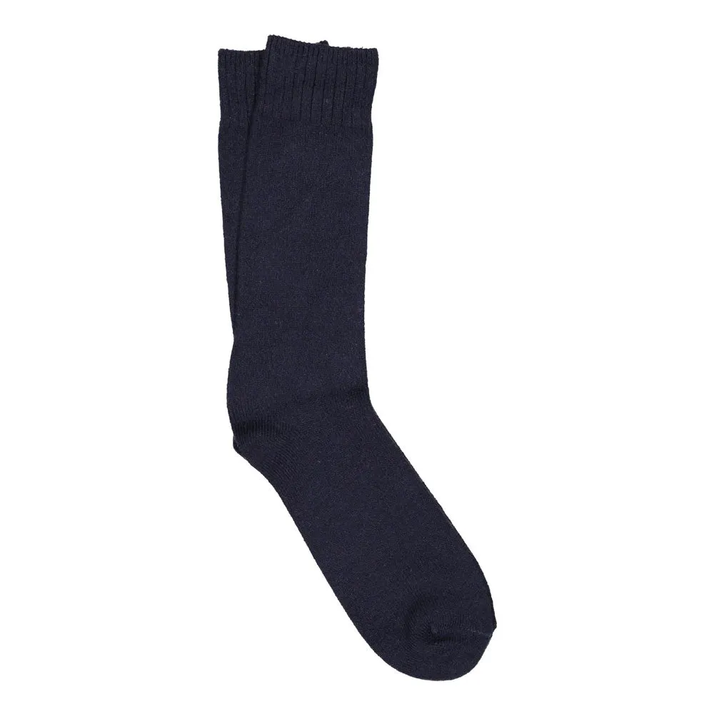 Cozy Cashmere Silk 2-Ply Jersey ﻿Crew Socks (5096)