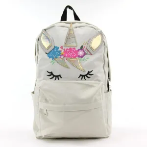 Enchanting Unicorn Canvas Backpack - A Magical Companion for Your Adventures