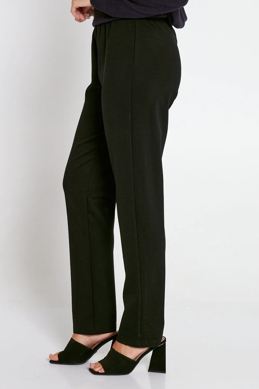 Gianna Ponte Pants - Black