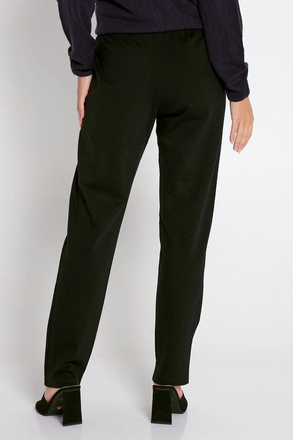 Gianna Ponte Pants - Black