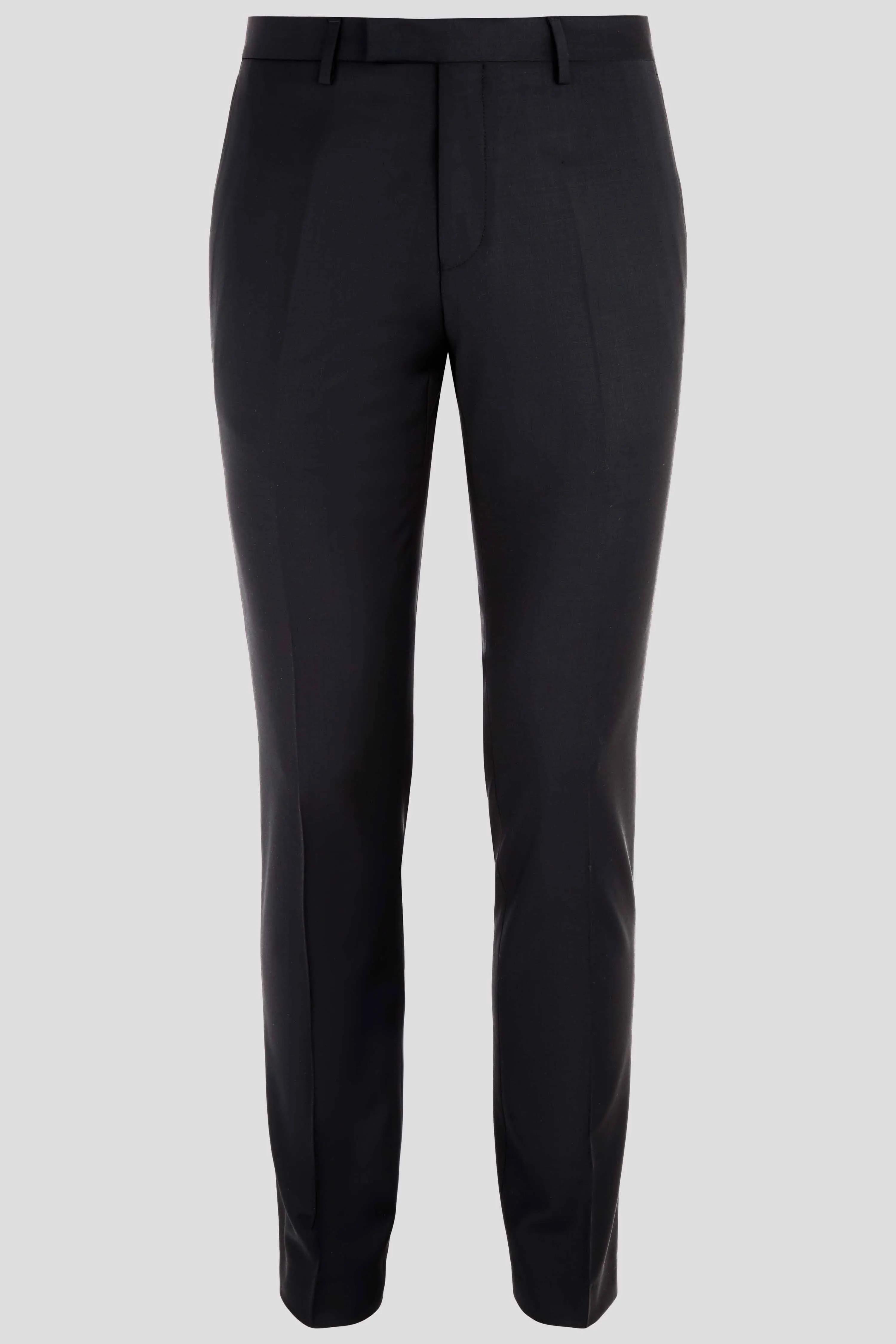 Kingdon Skinny Fit Black Dinner Trousers