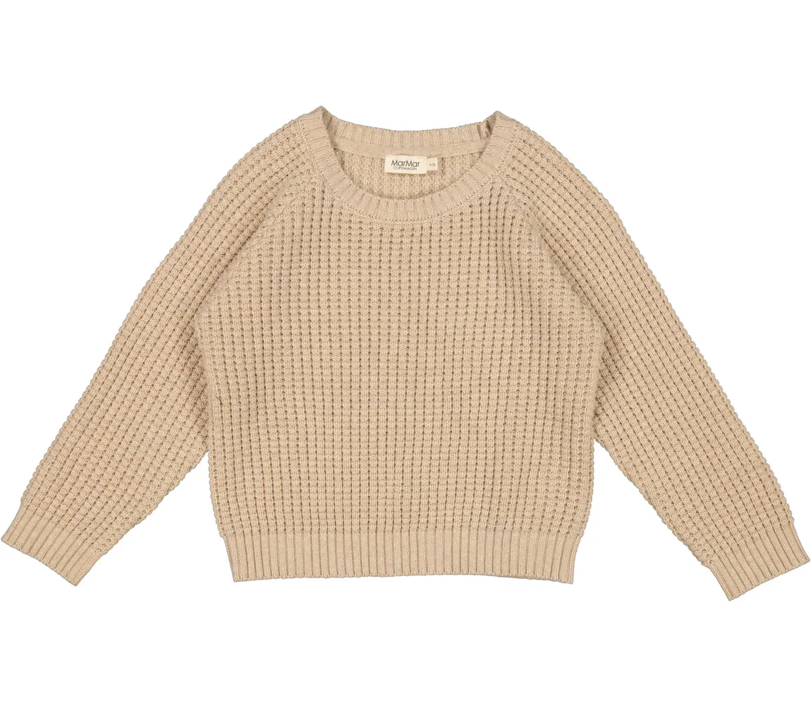 MAR Torin Oatmeal Chunky Knit Sweater