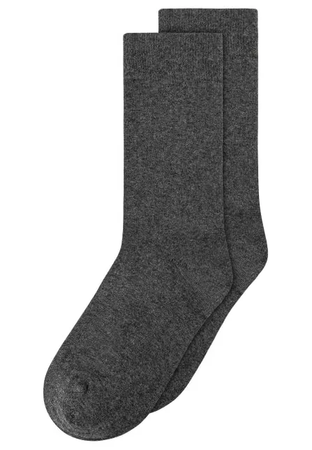 MELAWEAR 2 pack basic socks anthracite melange unisex