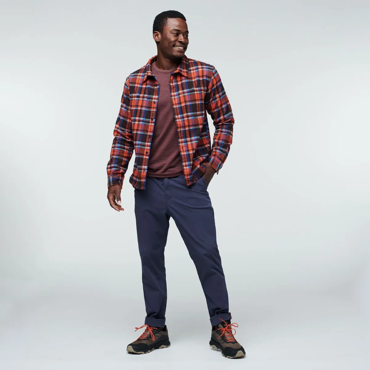 Mero Organic Flannel Shirt - Men's