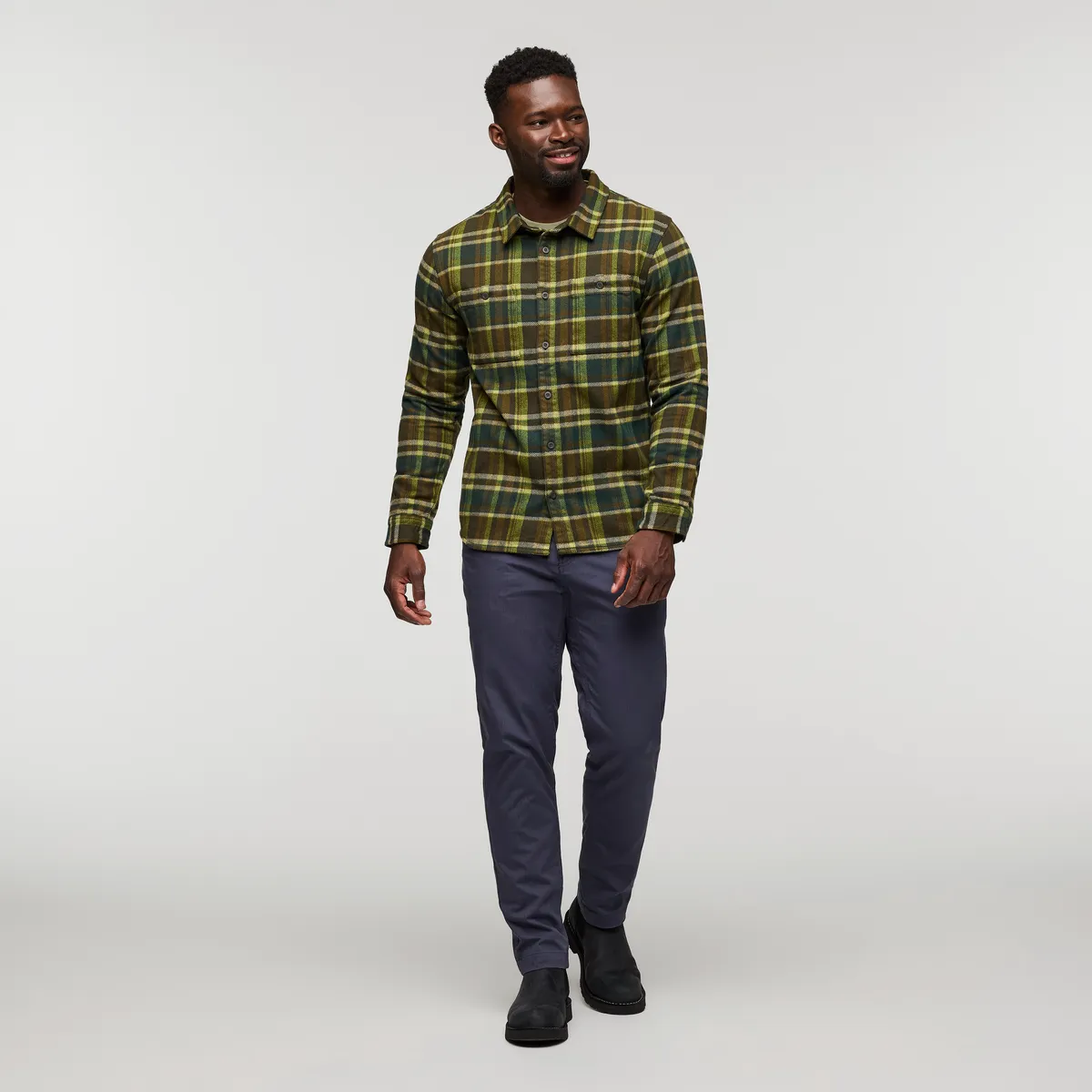 Mero Organic Flannel Shirt - Men's