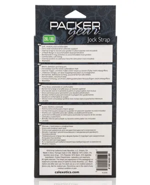 Packer Gear Jock Strap 2XL/3XL - Black