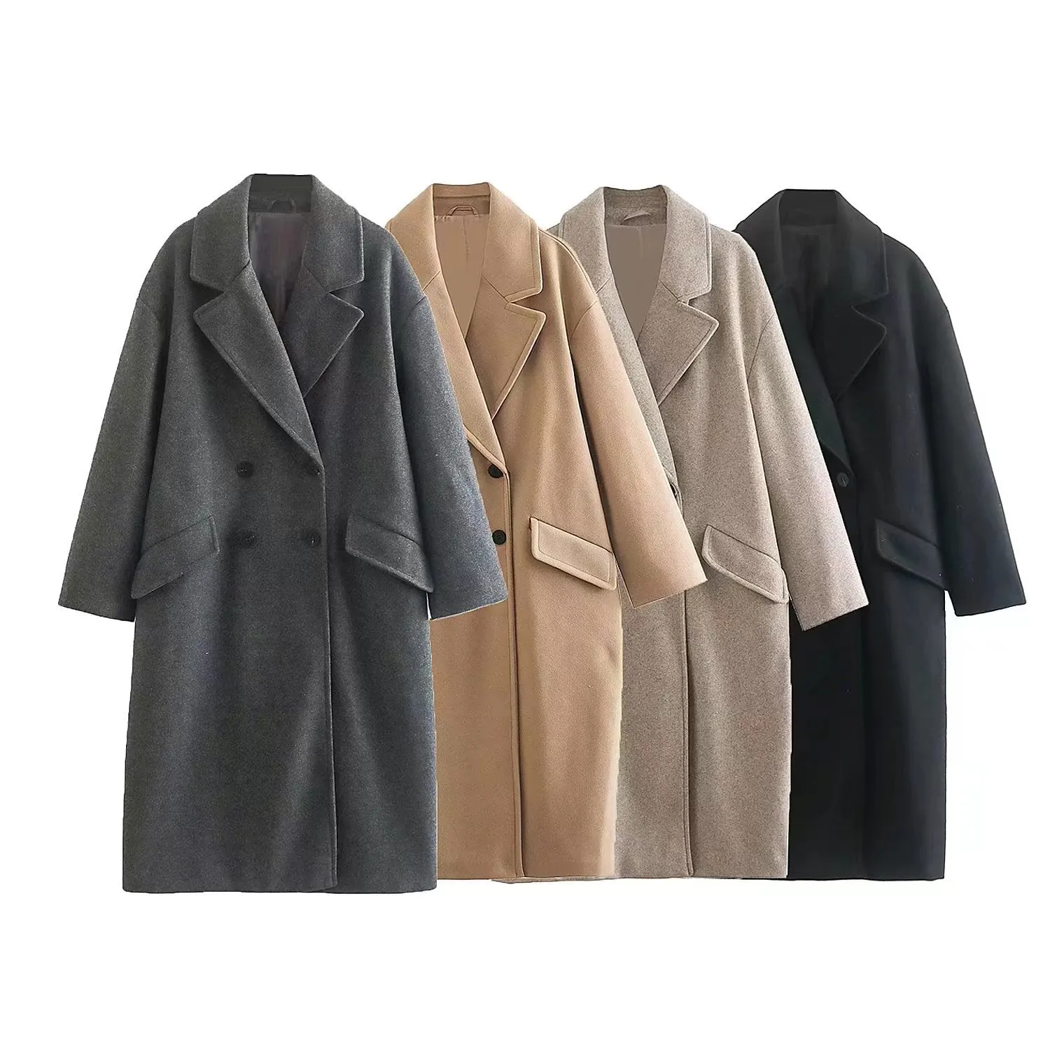 Pre Order:  Classic Double Breasted Oversized Coat