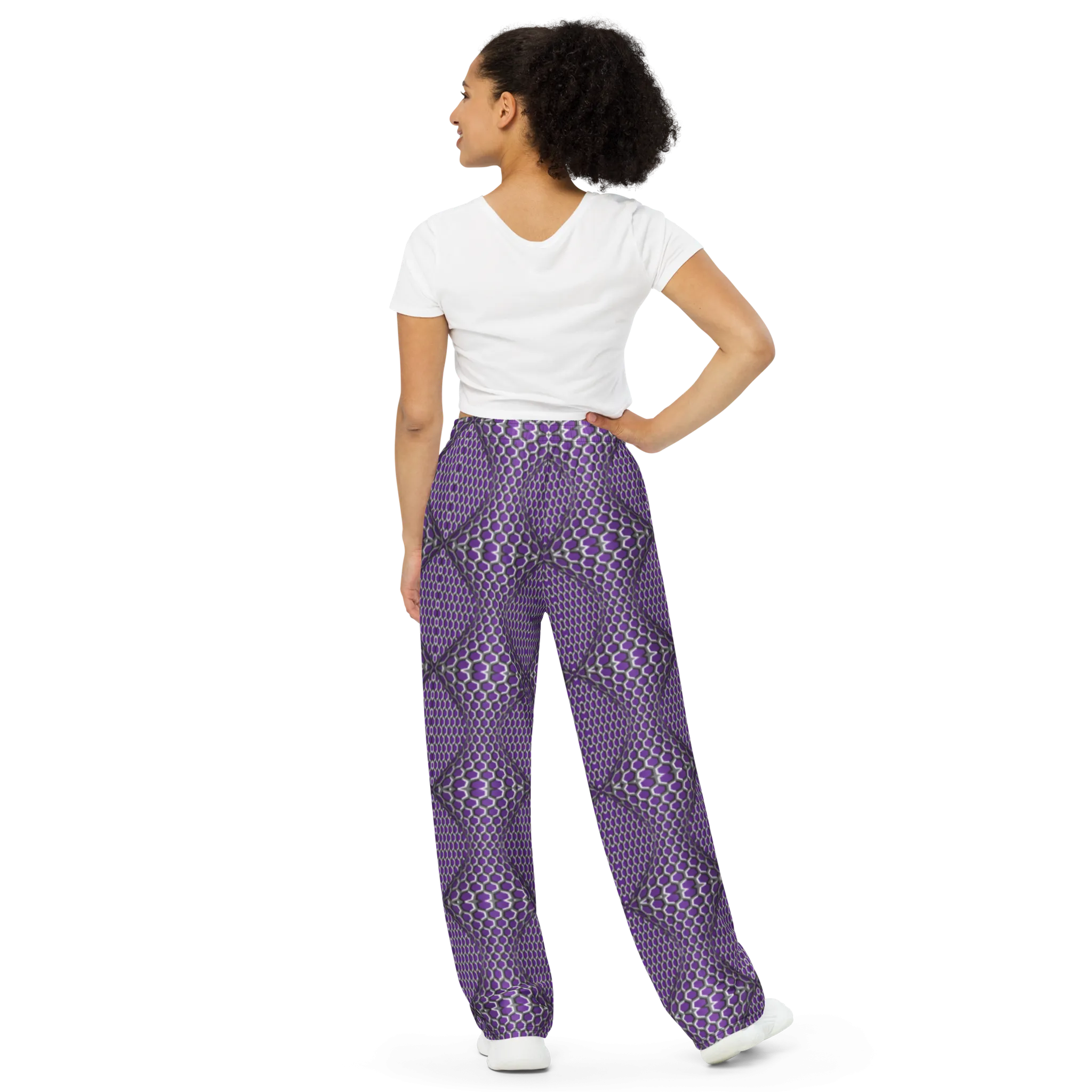 Recursia Illusions Game Women's Wide Leg Pants