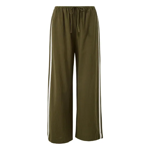 Relaxed Drawstring Pant - Deep Olive