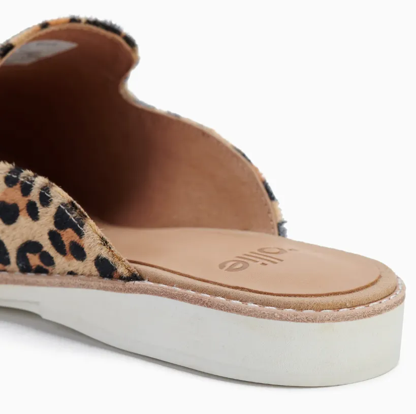 Rollie Derby Mule Camel Leopard