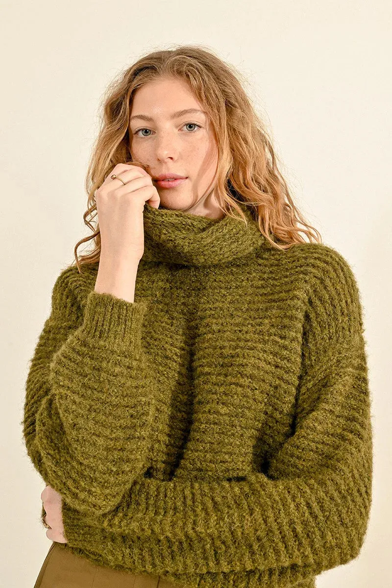 Shayna Chunky Turtleneck Sweater