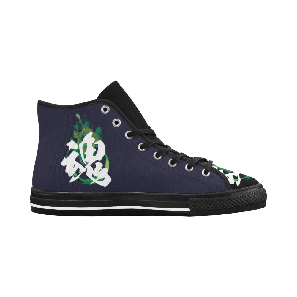 Tamashi - Soul Kanji Equil High Tops - Navy/Multi Color - Womens