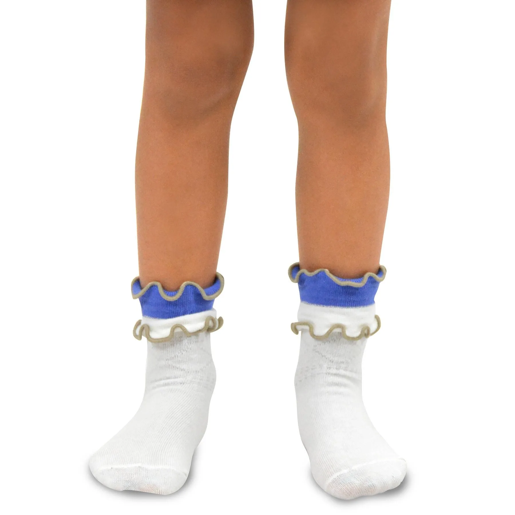 TeeHee Socks Kid's Casual Cotton Short Crew Basic 6-Pack (70881)