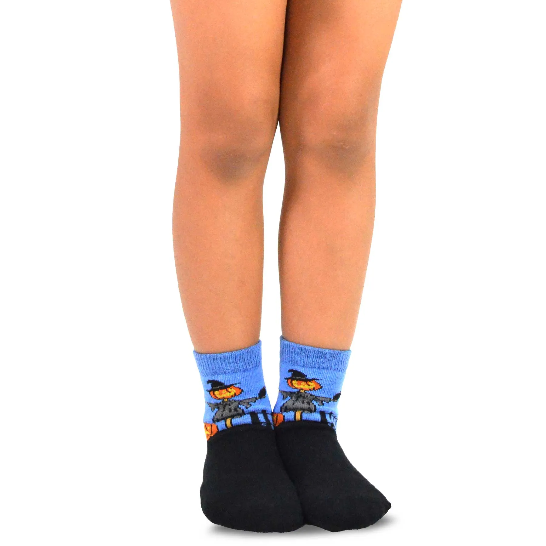 TeeHee Socks Kid's Halloween Cotton Short Crew Assorted 3-Pack (70910)