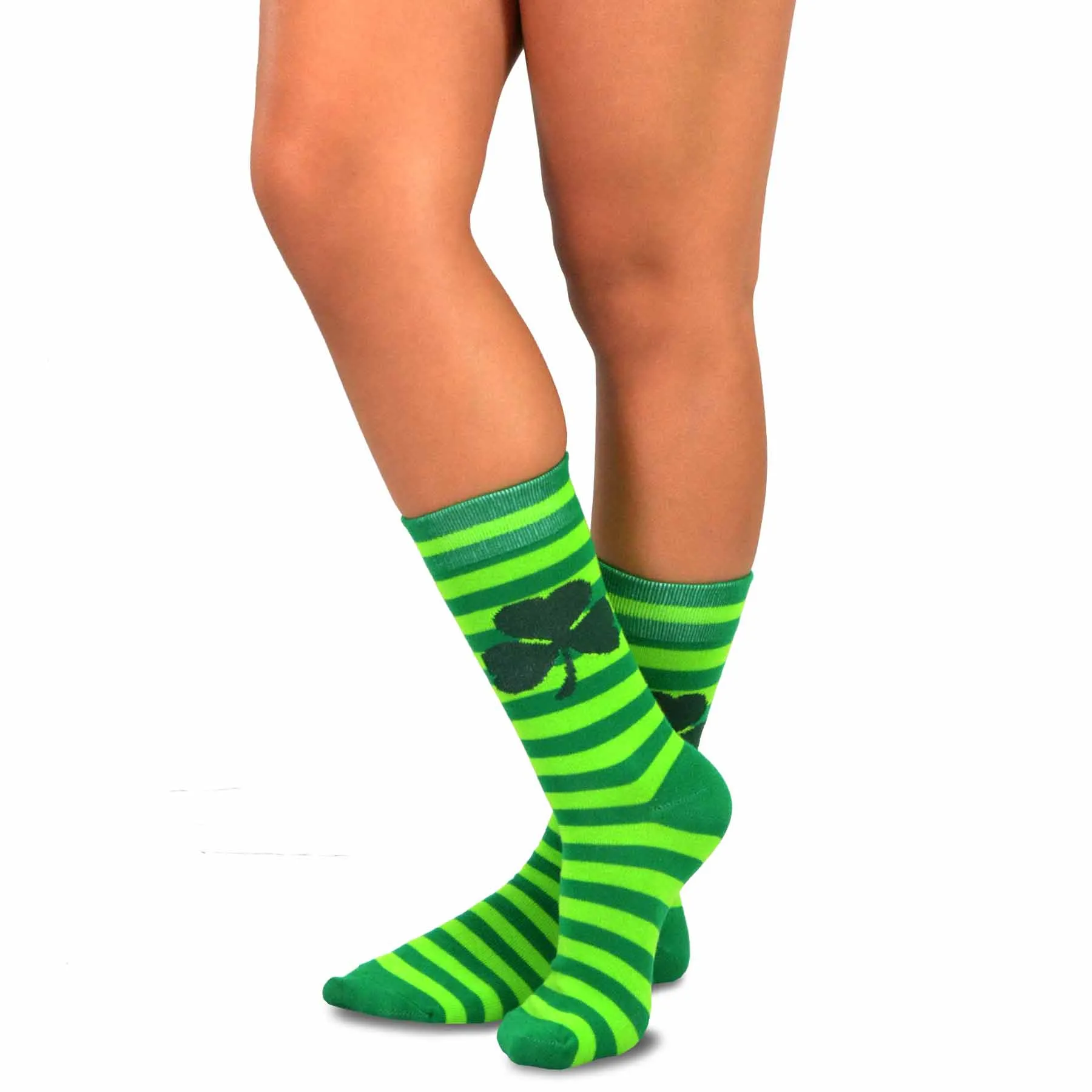 TeeHee Socks Men's St. Patrick's Day Cotton Crew Pinch Me 5-Pack (50586)