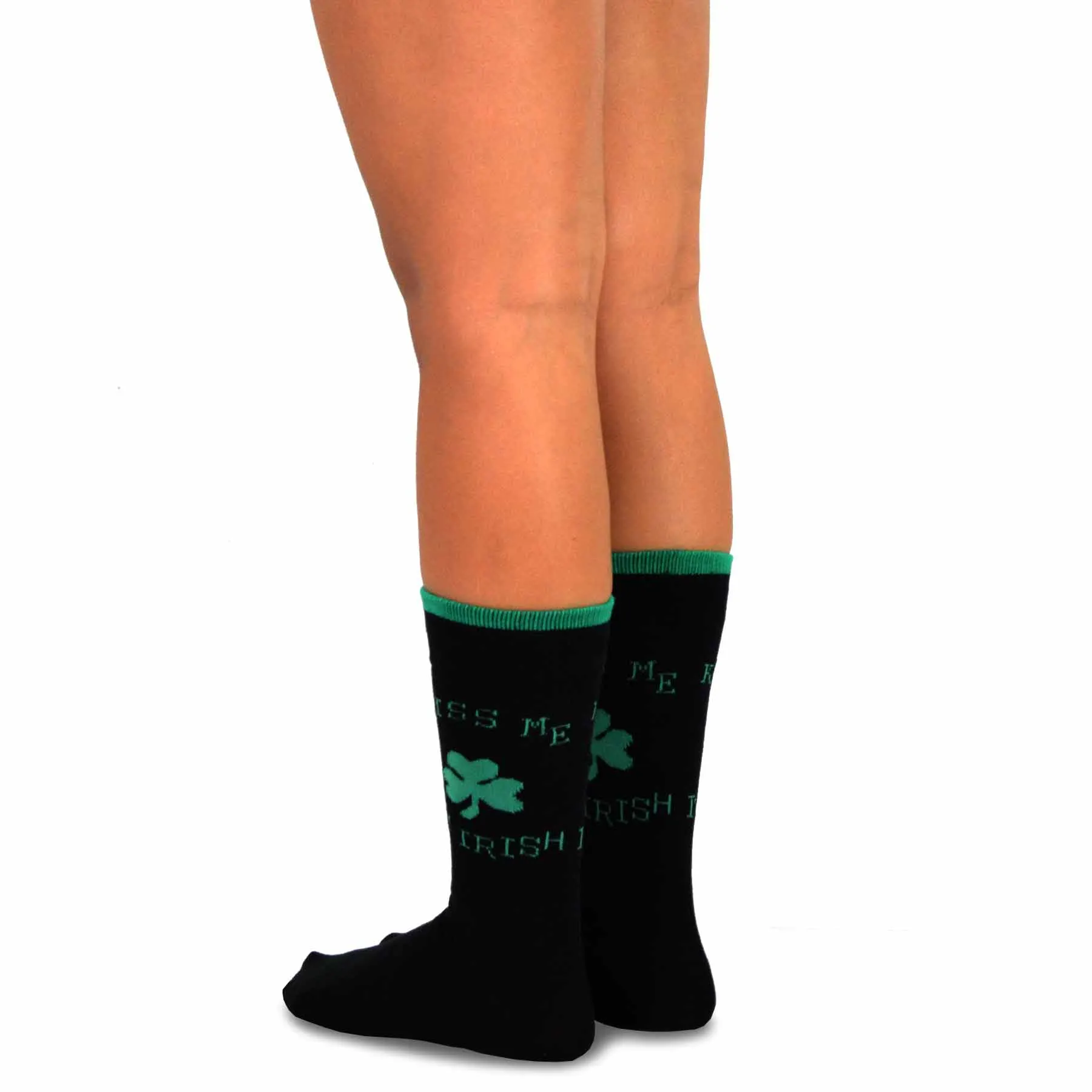 TeeHee Socks Men's St. Patrick's Day Cotton Crew Pinch Me 5-Pack (50586)