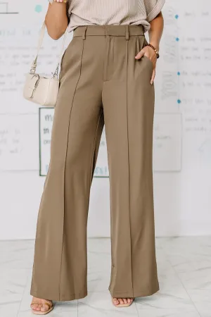 Tell Me Why Relaxed Dress Pants | Mocha