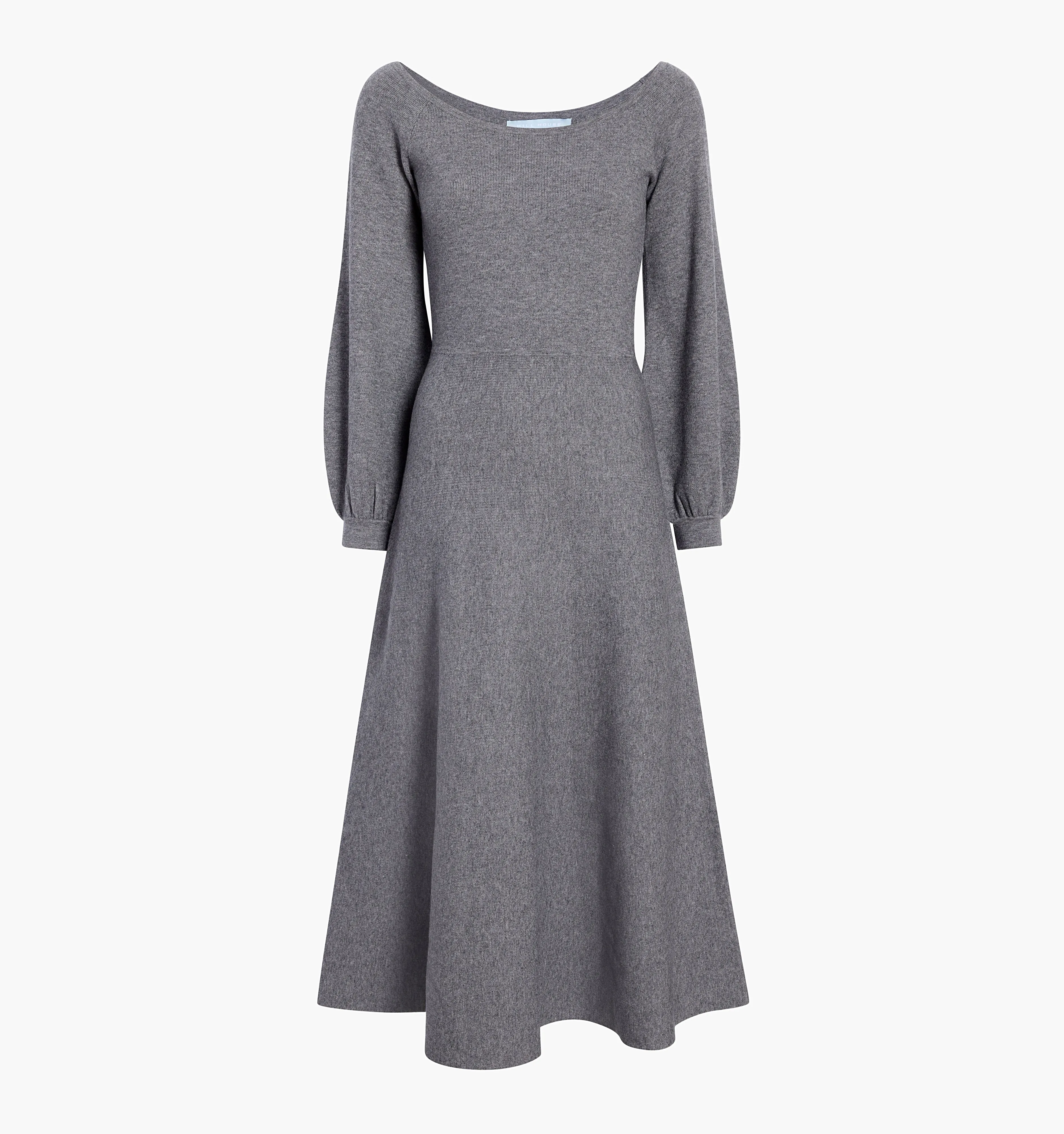 The Maude Dress - Heather Grey