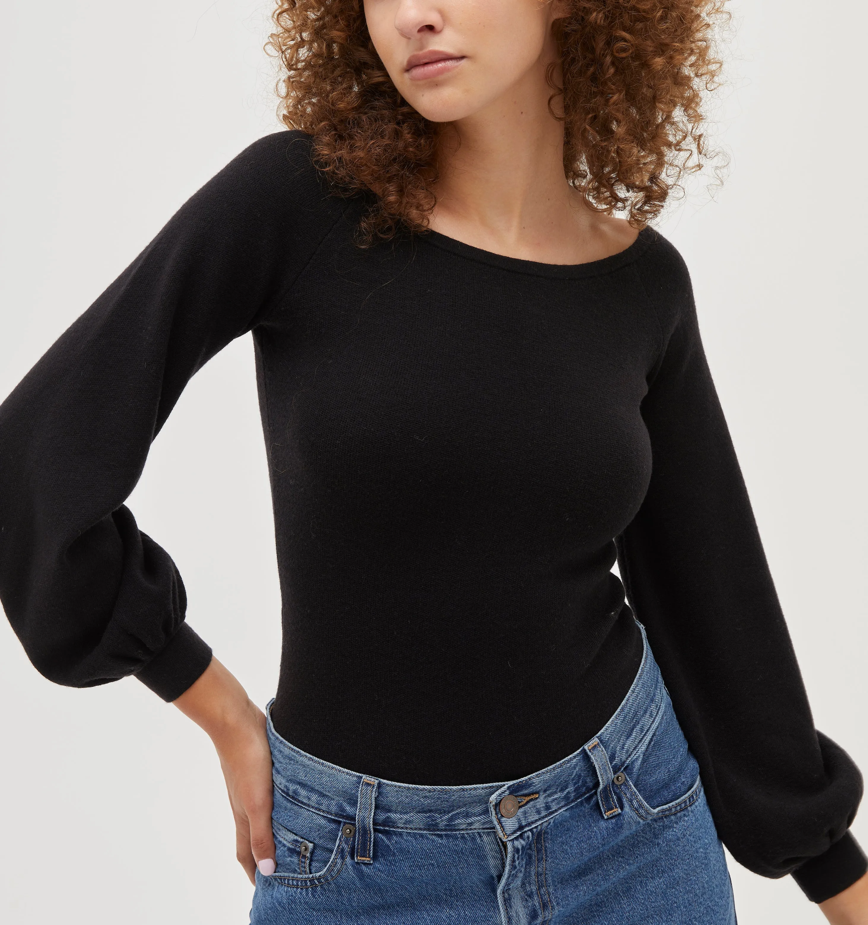 The Maude Sweater - Black